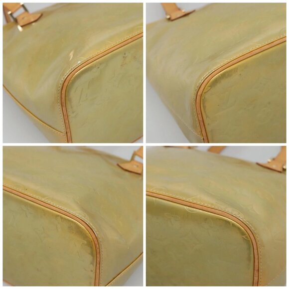 LOUIS VUITTON Monogram Vernis Houston Hand Bag Gris M91053 LV Auth hk2532 - Picture 15 of 16